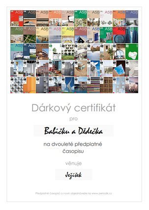Náhled dárkového certifikátu